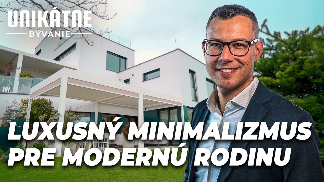 Elegantná vila na Kolibe: Kamenný ostrov, dizajnové svetlá a umývateľné steny