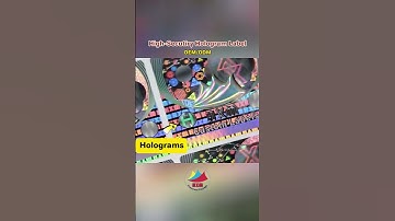 High-Security Hologram Label! 💯🛡#customlabel