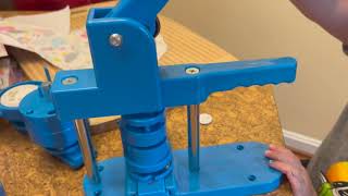 BEAMNOVA Button Maker Machine with 200 Button Parts Supplies 📷📷 :Amanda Mae of Ardith Design
