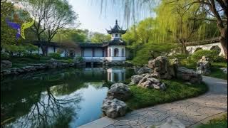 The Emperor's Quiet Garden: Chinese Music for Zen & Meditation | Koi Pond & Pagoda 🏯🐠🏮