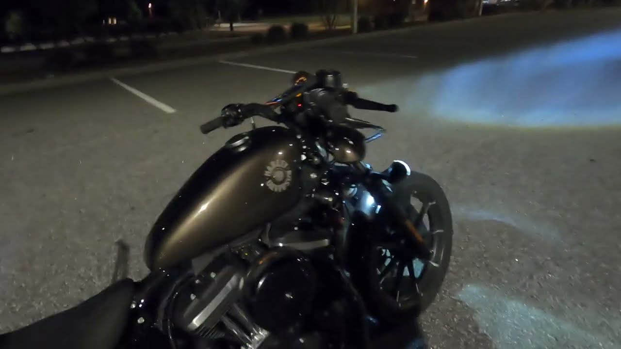 just a Impromptu review of the LED lights on the Sportster YouTube