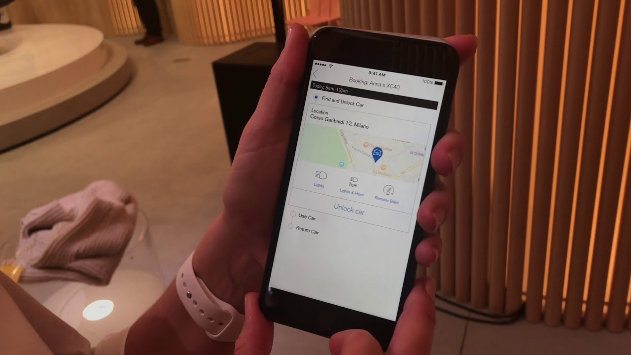 Video till Låna ut din Volvo XC40 med mobilen
