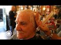 Grandfather Gets Transformational Haircut from Grandson