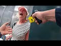 Karen Sleeps in Airport Bathroom After Flight Disaster | Karens Getting Arrested By Police