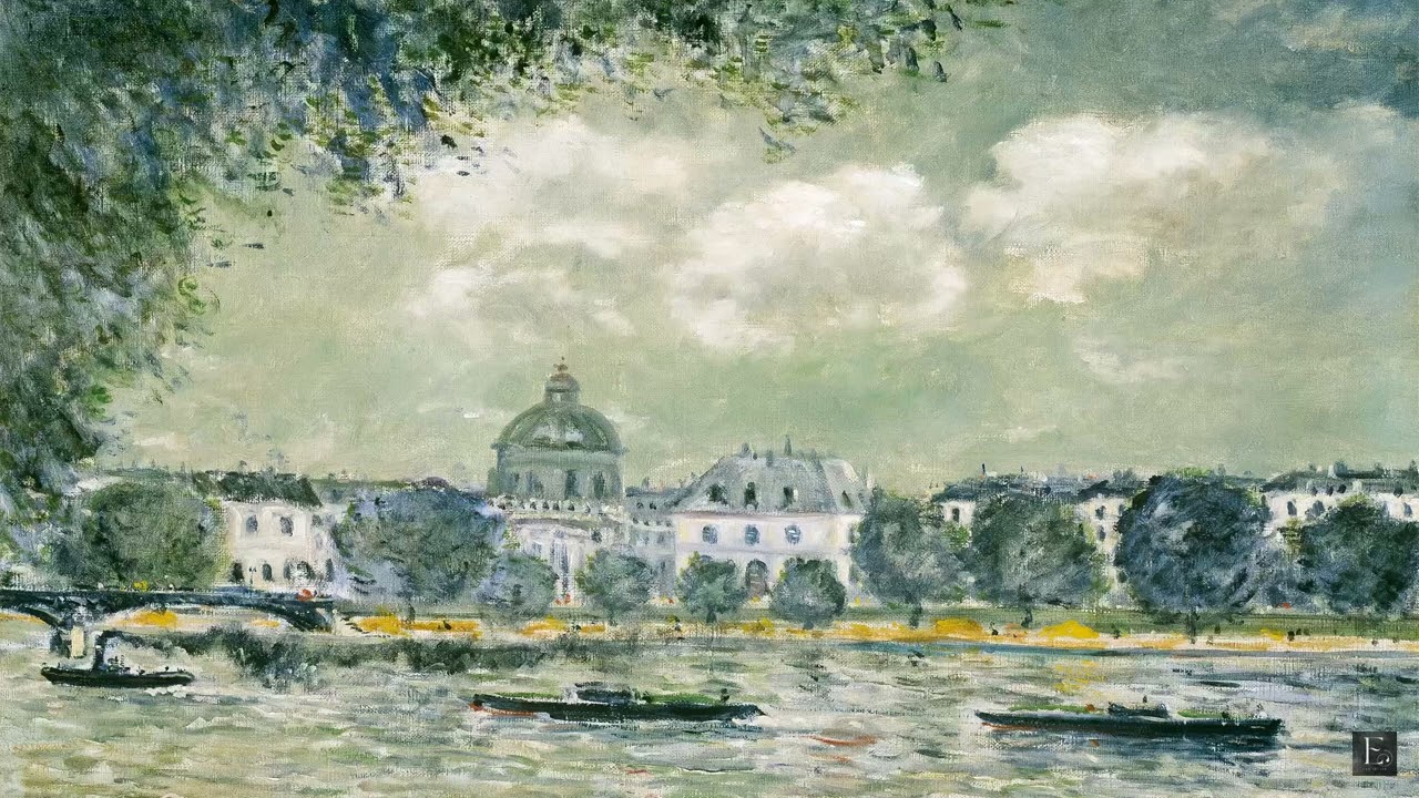 Alfred Sisley – Landscape along the Seine - 2 Hour Screensaver