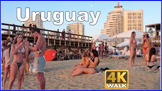 【4K】WALK Punta del Este URUGUAY UY Summer 2022 Travel vlog