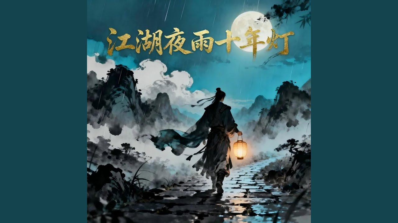 江湖夜雨十年灯