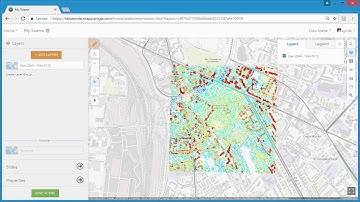 Using Point Cloud Scene Layers in ArcGIS Online