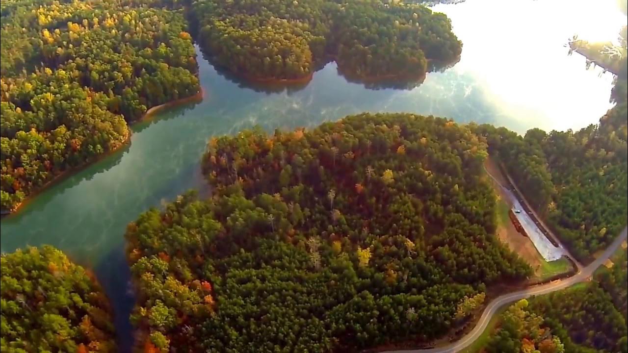 Aerial Video Peninsula Pointe Lake Keowee Water Front Real Estate YouTube