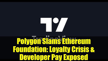 Polygon Slams Ethereum Foundation: Loyalty Crisis & Developer Pay Exposed | Crypto Drama