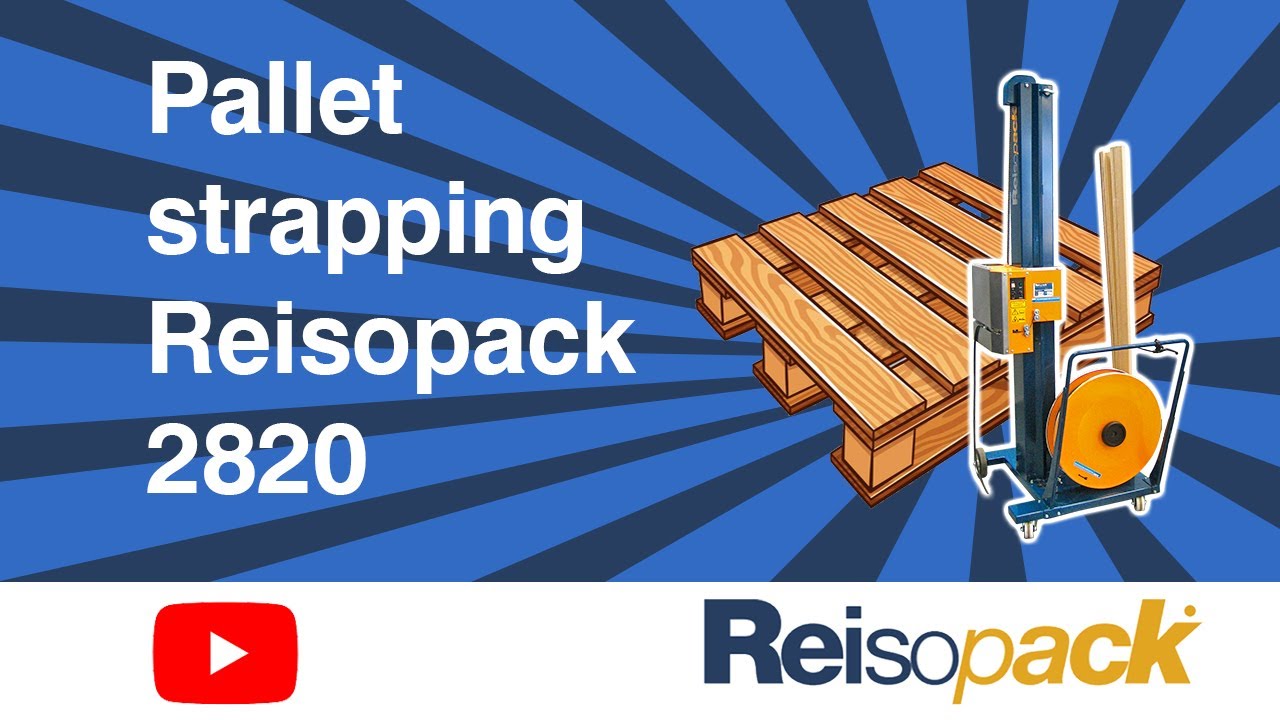 Horizontal and vertical strapping with the Reisopack 2820.