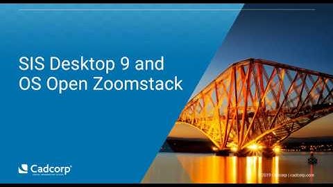 OS Open Zoomstack in Cadcorp SIS Desktop