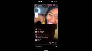 Tiahra Nelson  can you sing or dance Instagram live 1/12/2021