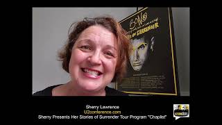 Sherry Lawrence Presents Her Stories of Surrender Tour Program "Chaplist" for U2 Fans