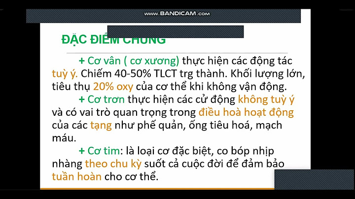 So sánh cơ xương cơ tim và cơ trơn năm 2024