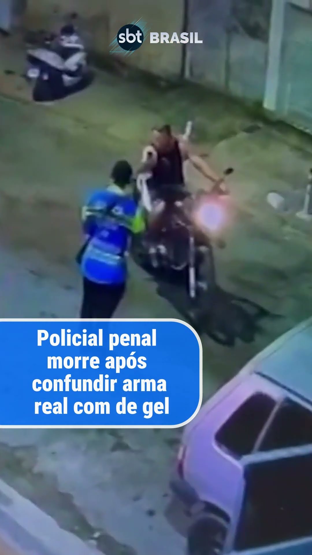 Policial penal é morto ao confundir fuzil de criminosos com arma de gel | SBT Brasil (20/12/24)