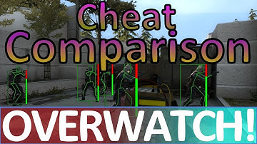Cheat Comparison 2017 Under $15 CS:GO OVERWATCH!