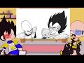 vegeta y nappa reaccionan a un (YTPH) DE ELLOS