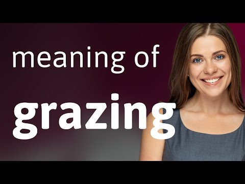 Video: Was ist die Definition von grazing?
