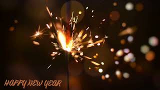 Happy New Year | Sparkling Ambience | Calm  Dinner Party Background ✨️