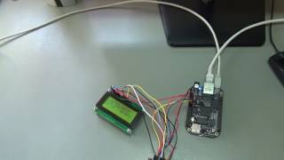 Driving LCD from BeagleBone  Black through SPI IO extender