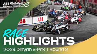 Racing under the lights! | Diriyah EPrix Round 2 Race Highlights
