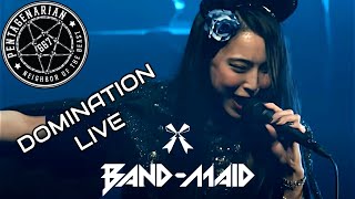 AMAZINGLY INVIGORATING! BANDMAID - DOMINATION LIVE - Pentagenarian Reaction