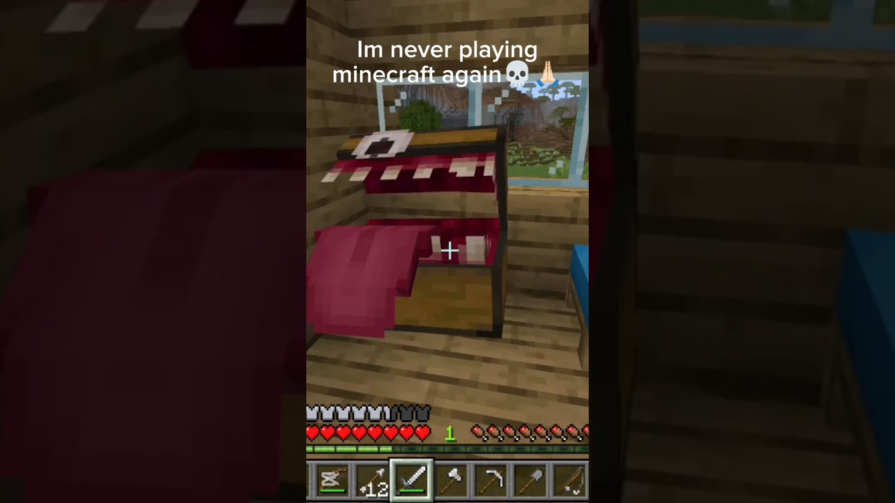 im never playing minecraft again - YouTube
