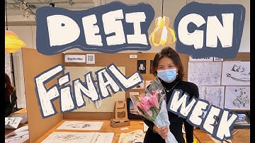 🎞College Series🎞 | FINAL Week at CMU Design | first year design showcase | we pulled throughh