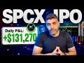 SpaceX IPO Live Trading - How I Made $131,270 using VWAP
