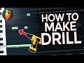 How To Make Drill Beats In FL Studio! (Making A Beat From Scratch)