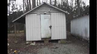 Moving the chicken coop The second edit of moving the chicken coop - a relatively ridiculous out building moving project. The coop dimensions are