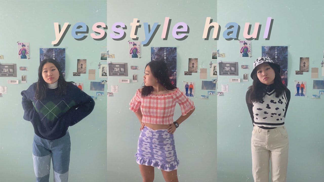 yesstyle clothing haul - YouTube