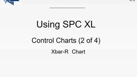 17 Control Charts 2 of 4 Xbar R chart