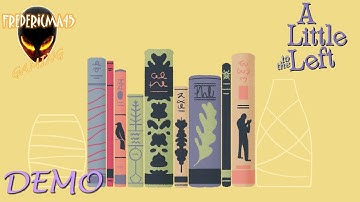 A Little To The Left : Full DEMO Walkthrough (Cozy Puzzle Game)