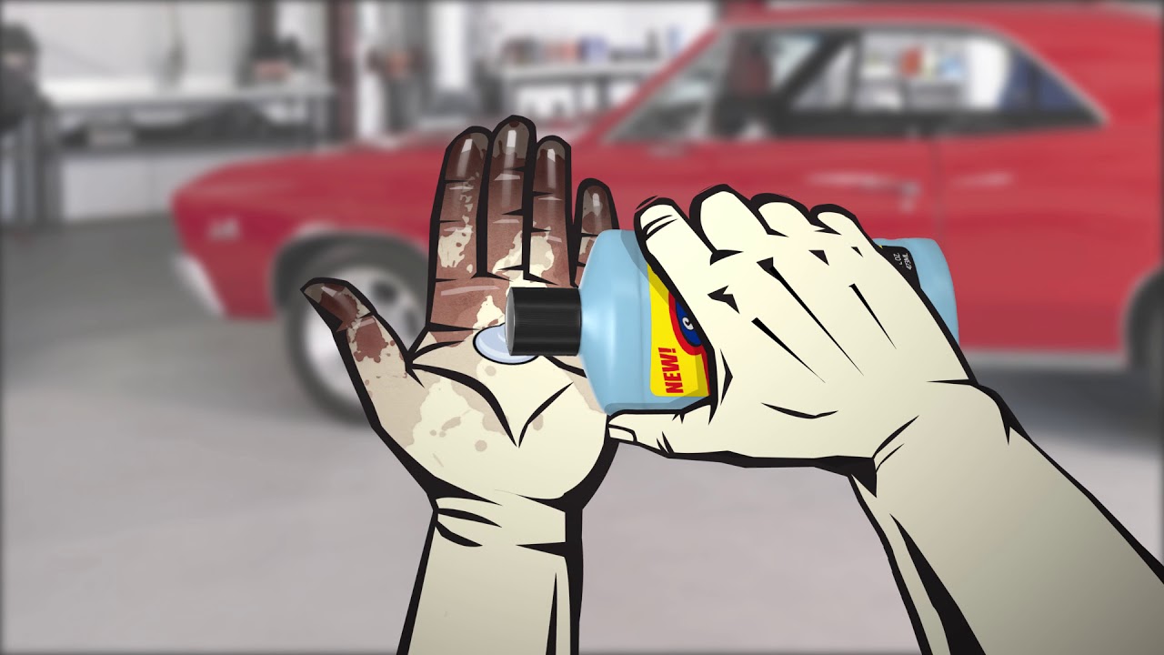 How to Clean with the Scott® Shop Hand Cleaner