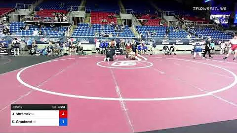 195 Lbs Round Of 64 - Jackson Shramek, Wisconsin V...