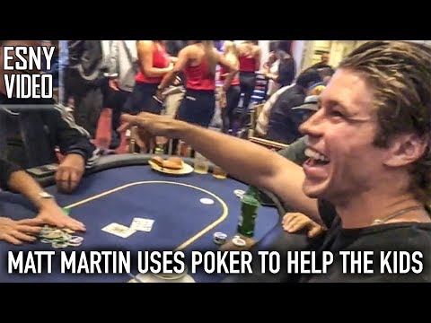 2023 MATT MARTIN FOUNDATION POKER TOURNAMENT – Matt Martin Hockey