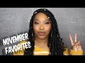 NOVEMBER FAVORITES | 2018