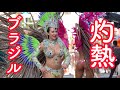 ドキッとするブラジル人ダンサーさんと豪華お姉様!アサヒサンバチーム 浅草サンバカーニバル2019 寒い日は灼熱の浅草サンバを見よう!