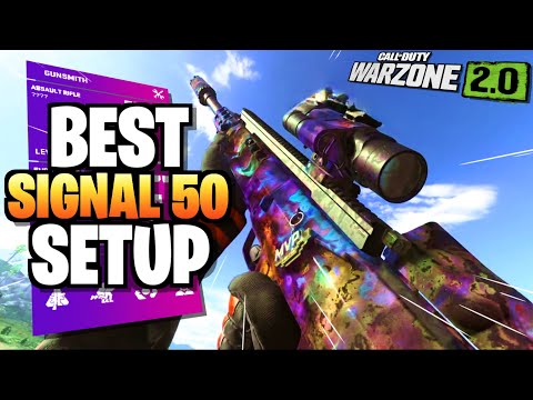 Best Signal 50 Warzone Loadout - Warzone Ranked Meta!