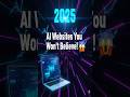 Top 5 AI Websites You Won’t Believe Exist in 2025 🤯