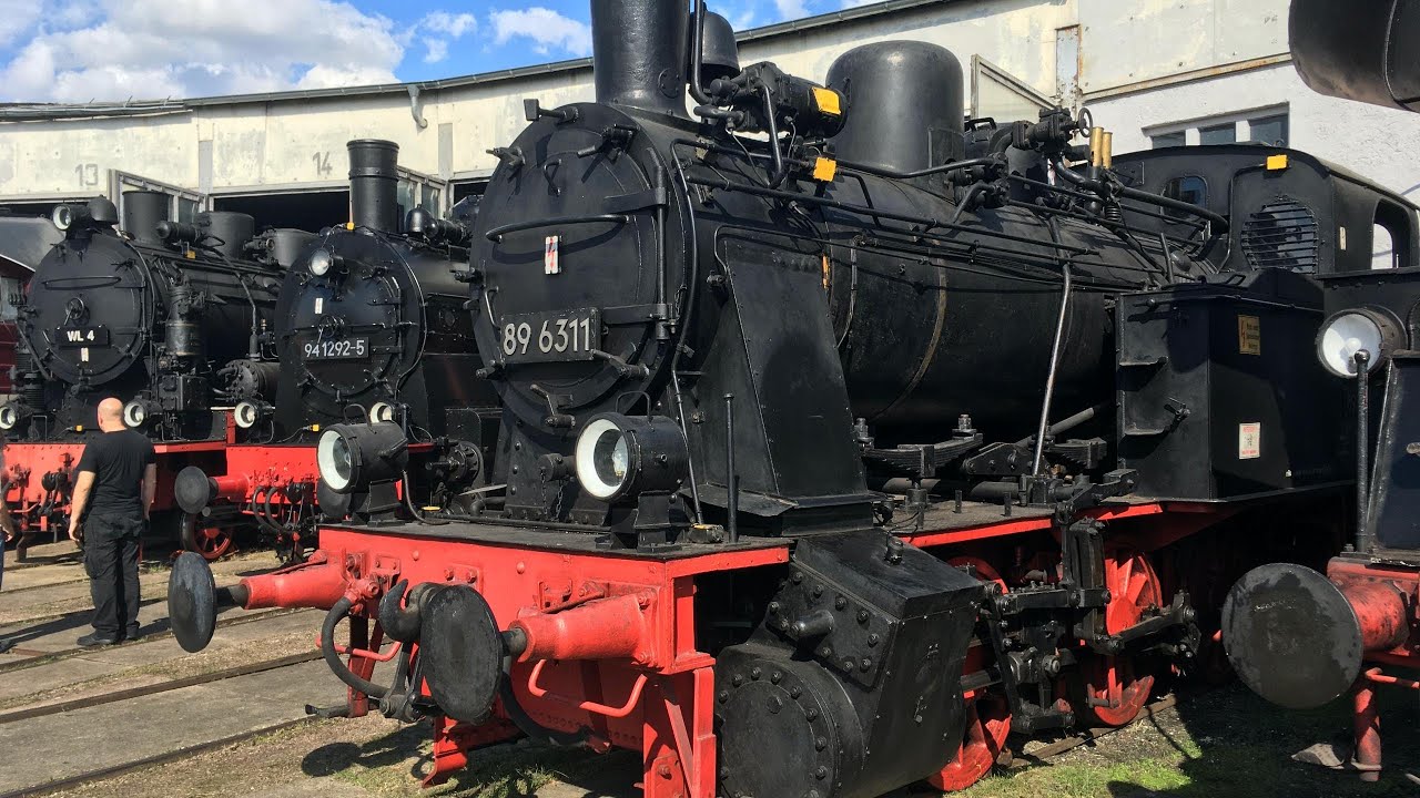 Neues von der großen Bahn: 30. Eisenbahnfest im Bahnbetriebswerk Arnstadt historisch