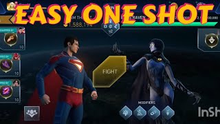 DC Universe Superman Destroys Final Boss Raven Injustice 2 Mobile