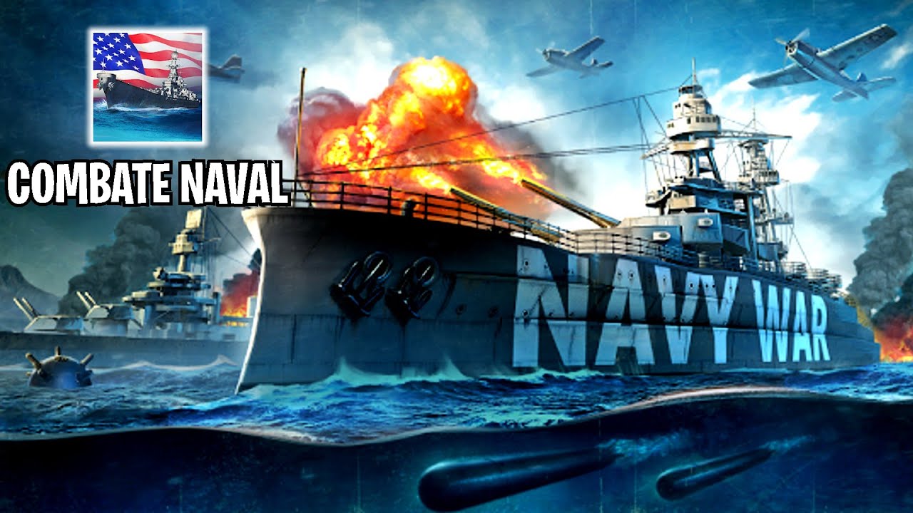 Melhor jogo de NAVIO de GUERRA para celular - WARSHIP BATTLE 