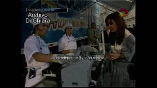 Reaparecio Guillermo Moreno con Cristina Kirchner para promover la venta de pescado 2010 DV-30148
