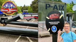 Alton Towers Nemesis Construction Update - 23rd May 2023