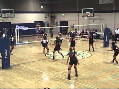 Brooke Bernard 2010 Volleyball skills