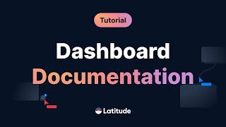 How to make dashboard documentation