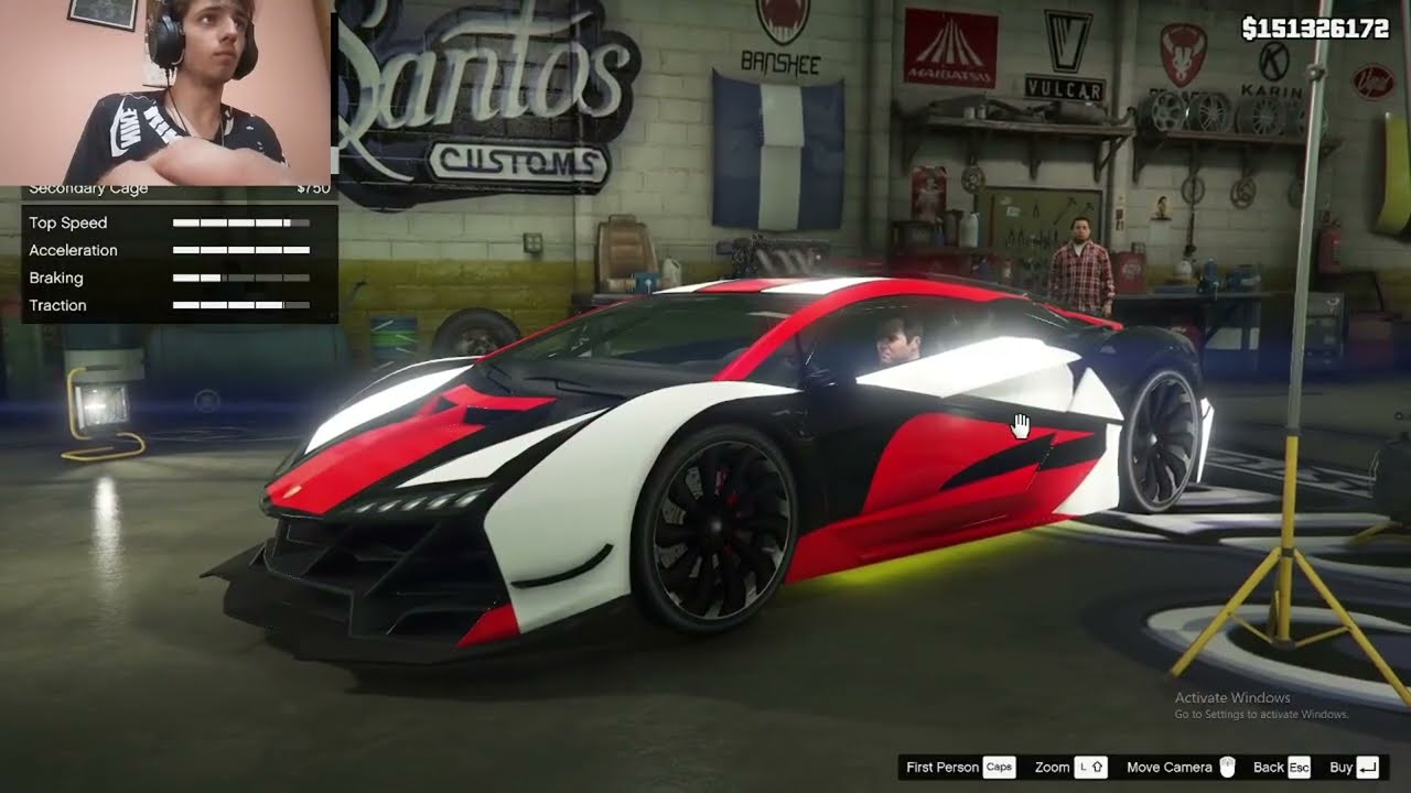 I upgraded them all - lavish lifestyle GTA V
